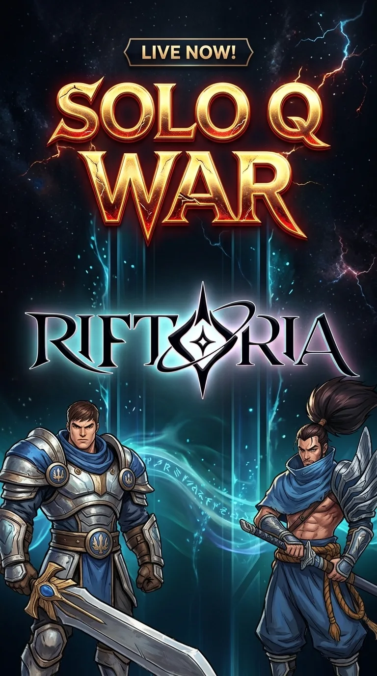 SoloQ War — live now on Riftoria